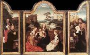 unknow artist Virgin and Child with St Catherine and St Barbara Germany oil painting artist